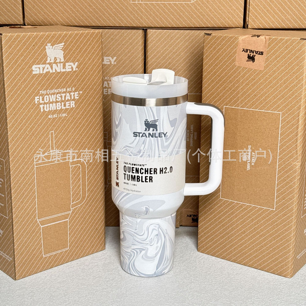 Stanley stanley 2nd generation 40oz big mac straw cup car stainless steel large capacity thermos cup ice cup