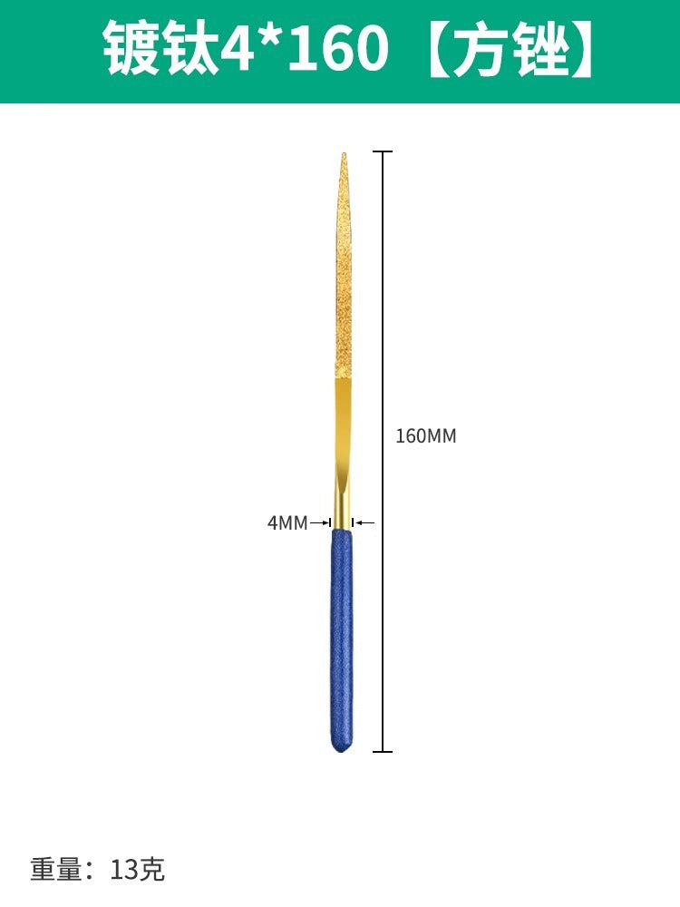 Diamond file, titanium plated file, assorted file, alloy file, metal jade grinding tool suit