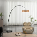 Brown italian light luxury high-end fishing lamp living room sofa high-looking floor lamp decoration atmosphere bedroom reading