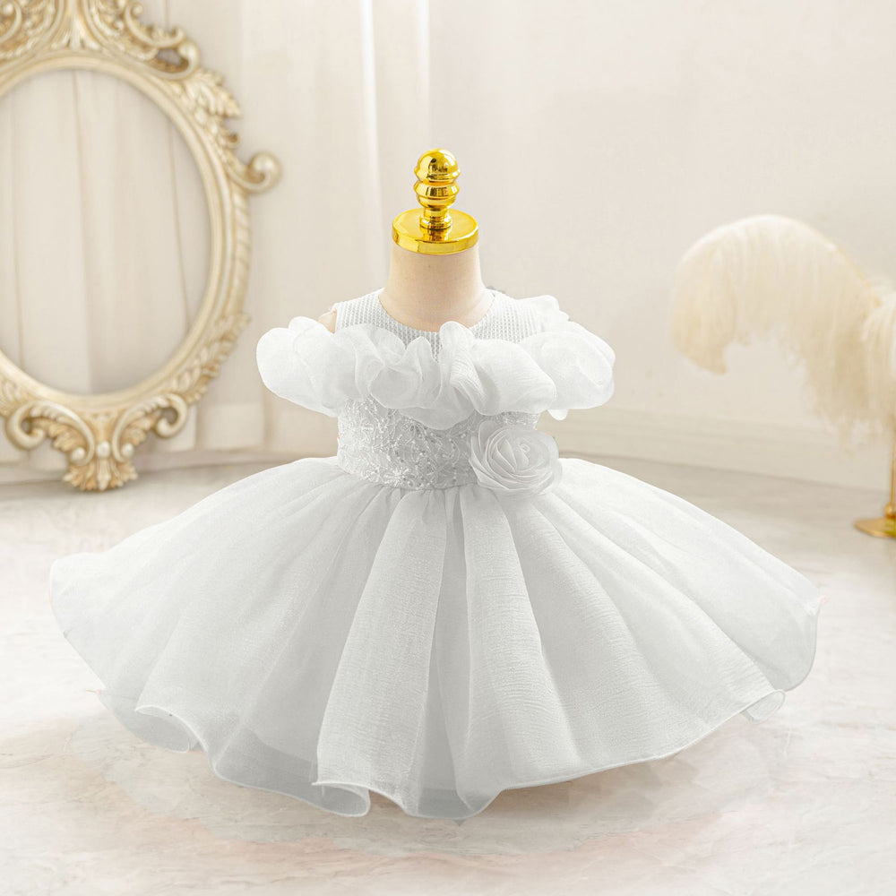 New in stock: tutu cake dress - floral princess gown for baby girls, perfect for birthdays!