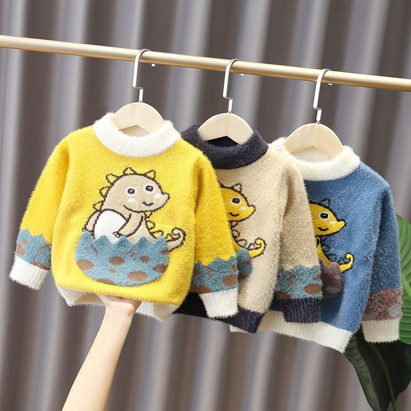 Children's sweater pullover  fall/winter new arrivals - kids' outerwear tops for boys and girls, perfect as a base layer