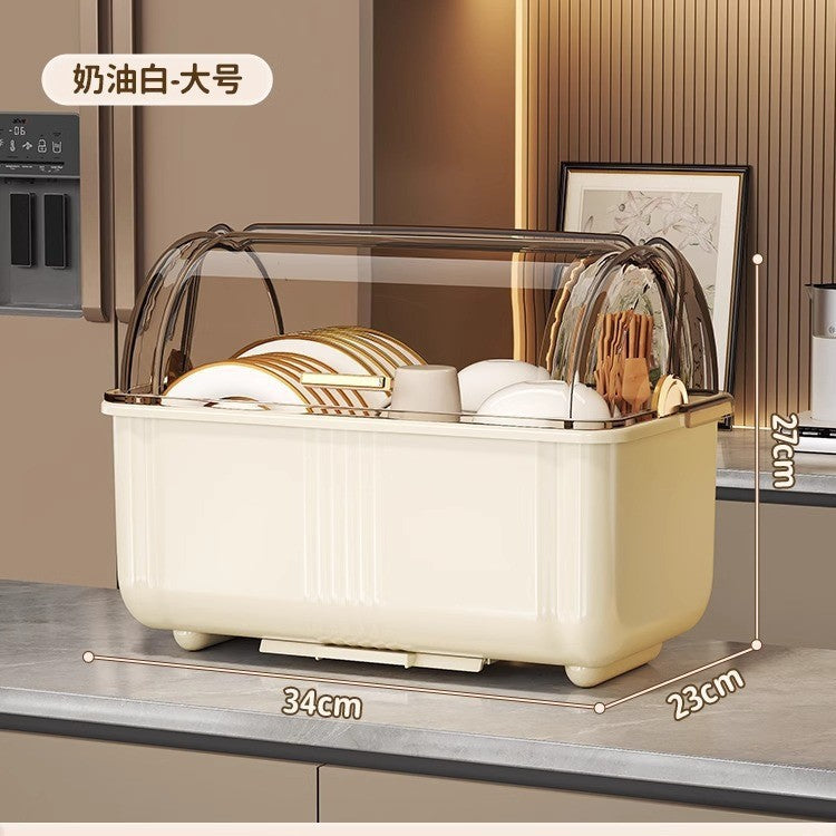 Dish storage rack, drain dish rack, dish storage box, tableware, kitchen, for home storage rack, cupboard storage box
