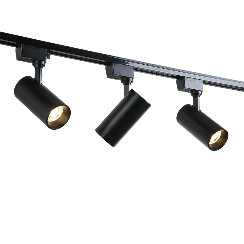 Track spotlight led ceiling light store clothing store commercial household guide cob track light industrial wind