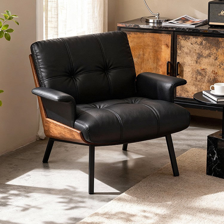 Italian normcore design master daiki casual chair modern living room study conference room light luxury single sofa chair