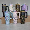 hot-selling stanley thermos cup, high-looking mickey series water cup, 304 stainless steel outdoor car cup