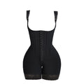 26 years new arrival cross-border jumpsuit body shaping thin european and american plus size waist lifting butt bodysuit body shaping buttoned vest