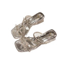 2026 summer foreign trade fashion french chunky heel sandals & slippers - women's crystal hot-selling new arrivals - stunning floral design