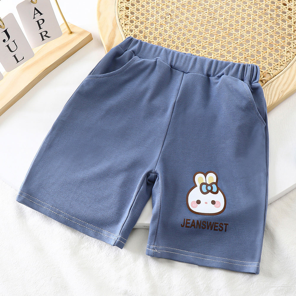 Summer kids' denim shorts: new styles for boys and girls, wash-free shorts for babies, stretchy casual shorts for toddlers and young children