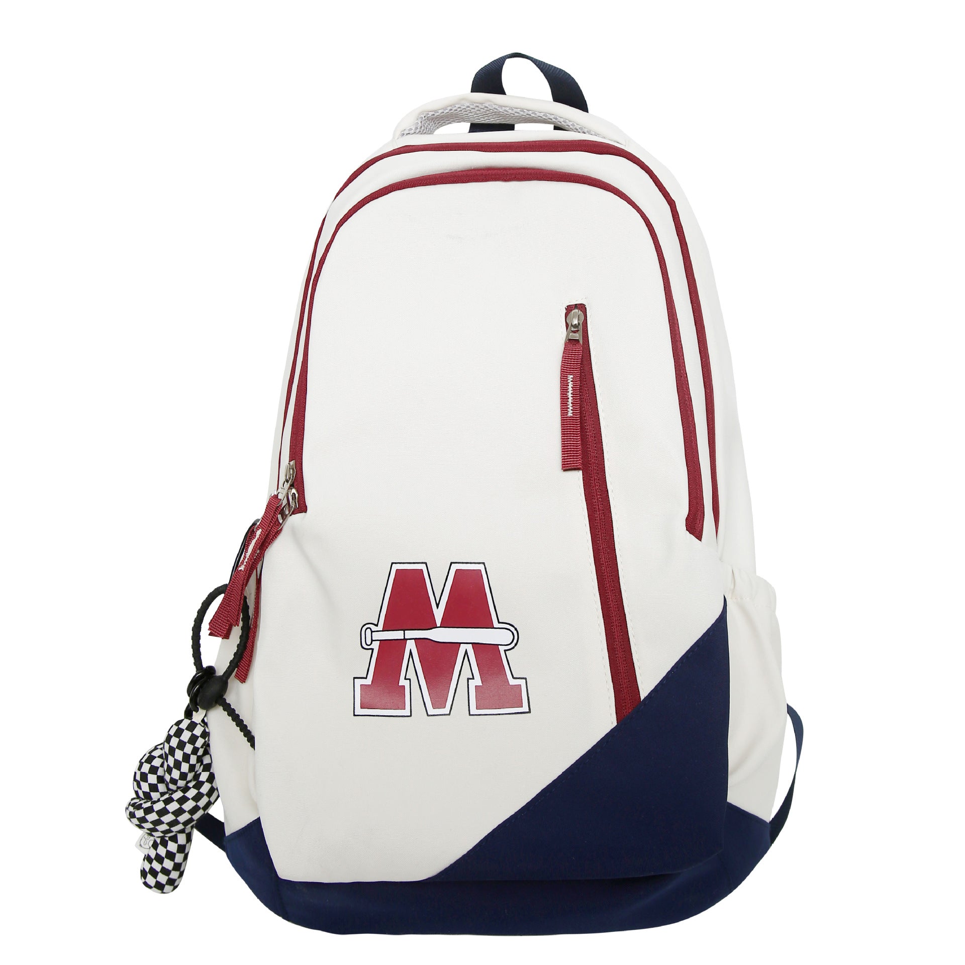 School bag, girls, college students, large-capacity middle school students, contrasting colors, simple niche design, backpack, fashion trend, men