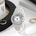 European and american trendy new women's watch, full diamond fashion ladies watch, versatile casual women's quartz watch, direct from the manufacturer