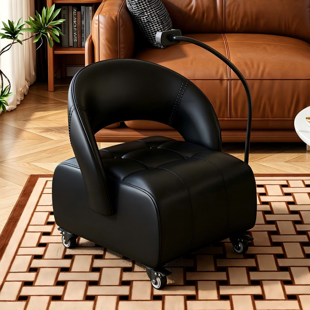 Universal rotating shoe stool small stool living room for home feeling pulley small bench sofa stool shoe changing back chair slip stool