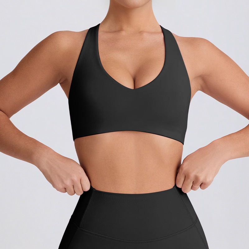 New arrival cross-border sports intimates sling nude yoga clothes outdoor fitness quick-drying yoga pants yoga clothes suit for women