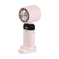 new arrival refrigeration handheld fan mini foldable with digital display silent desktop outdoor ice compress hanging neck fan