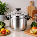 Customized cross-border aluminum pressure cooker for home large-capacity soup pot multi-functional stew pot open flame special explosion-proof pressure cooker