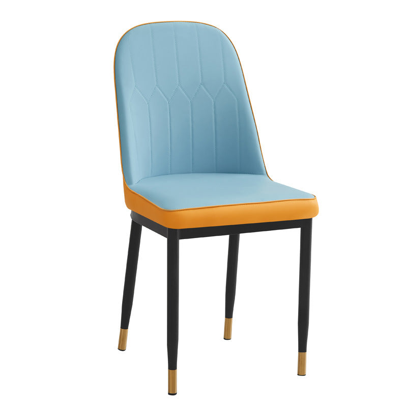 Accessible luxury dining chairfor home stool scandinavian stylecasualpopular makeup table and chair restaurant hotel iron dining table and chair