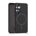 Suitable for three-star pure colorcasual mobile phone case sam star s25 with velvet official tpu frosted magnetic mobile phone case