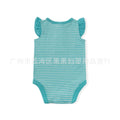 Export children's clothing baby clothes vest bag butt summer style baby romper newbornstripes bottom jumpsuit