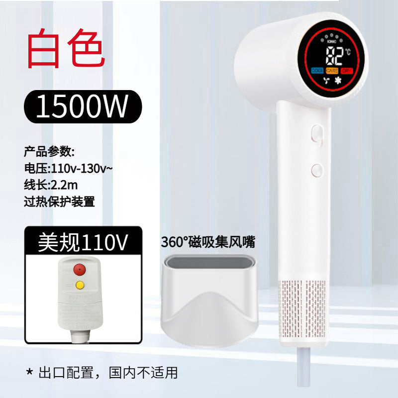 hair dryer, high-speed hair dryer, household high-power hair dryer, negative ion hair dryer, does not damage hair, factory wholesale