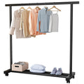 Clothes hanger floor-standing for home balcony indoor simple clothes drying pole movable clothes hanger student dormitory clothes drying rack