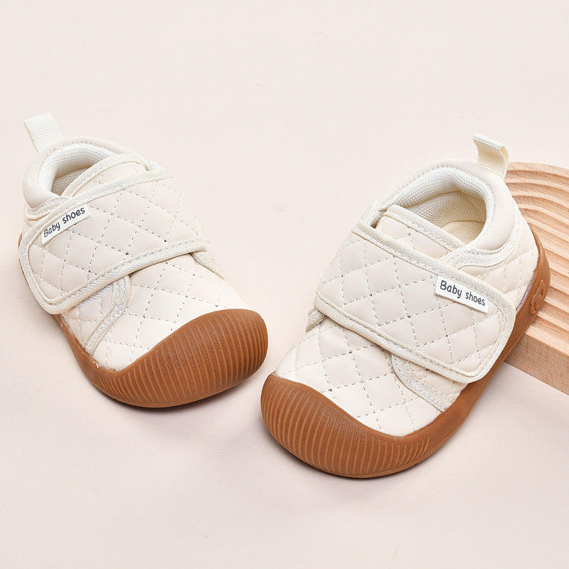 Toddler shoes for boys, spring and autumn, 0-1-2 years old, soft sole breathable infant and toddler shoes for girls