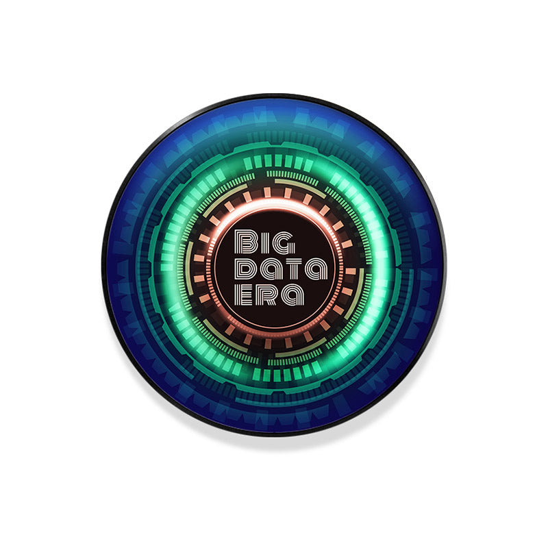 Bar Symphony Technology Decorative Painting Creative Future Wind KTV Box LED Luminous Hanging Painting E-sports Museum Light Painting