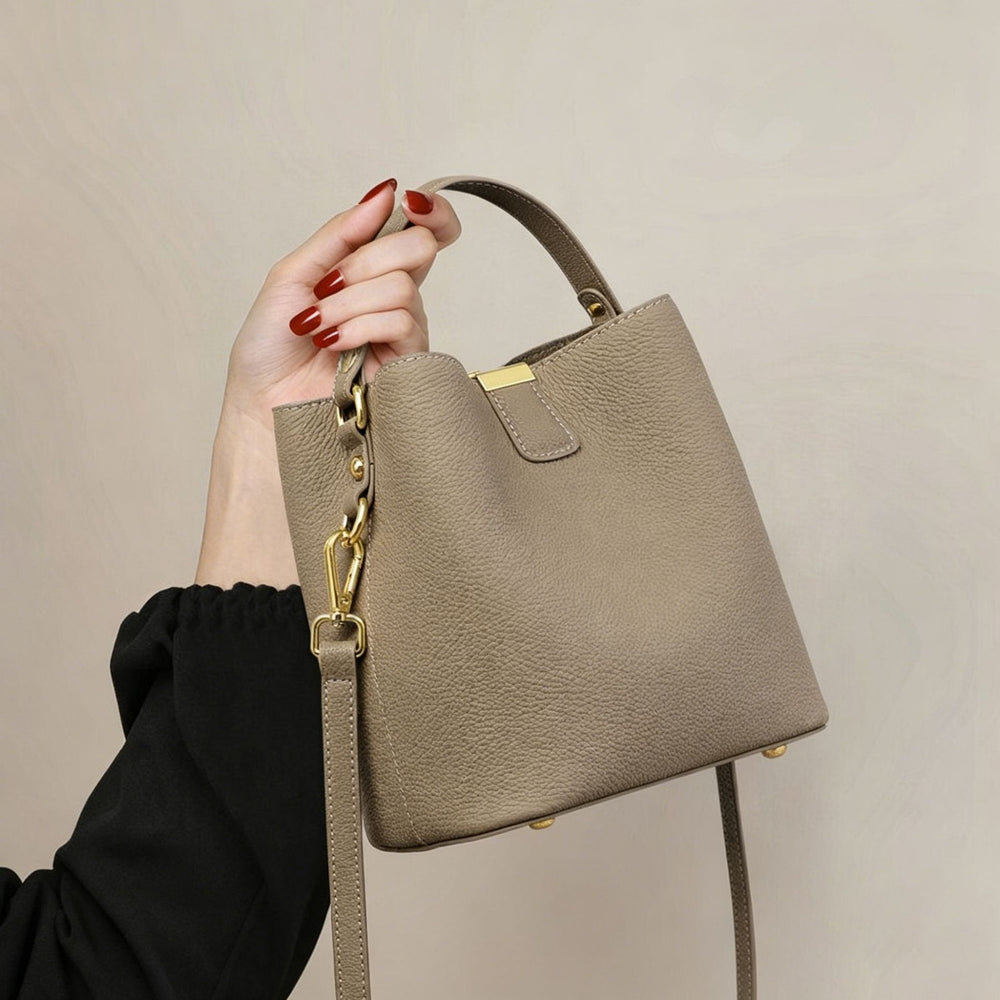 2026 new women's bucket bag - large capacity, minimalist, versatile shoulder bag/tote for work and everyday use