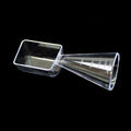 Dual-purpose measuring spoon ps transparent facial mask powder spoon laundry powder liquid chemical fertilizer pesticide measuring spoon 25g+25ml
