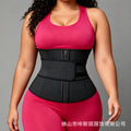 【500 pieces custom】european and american latex sports waist support band, body shaping slimming waist cincher, tummy control corset belt
