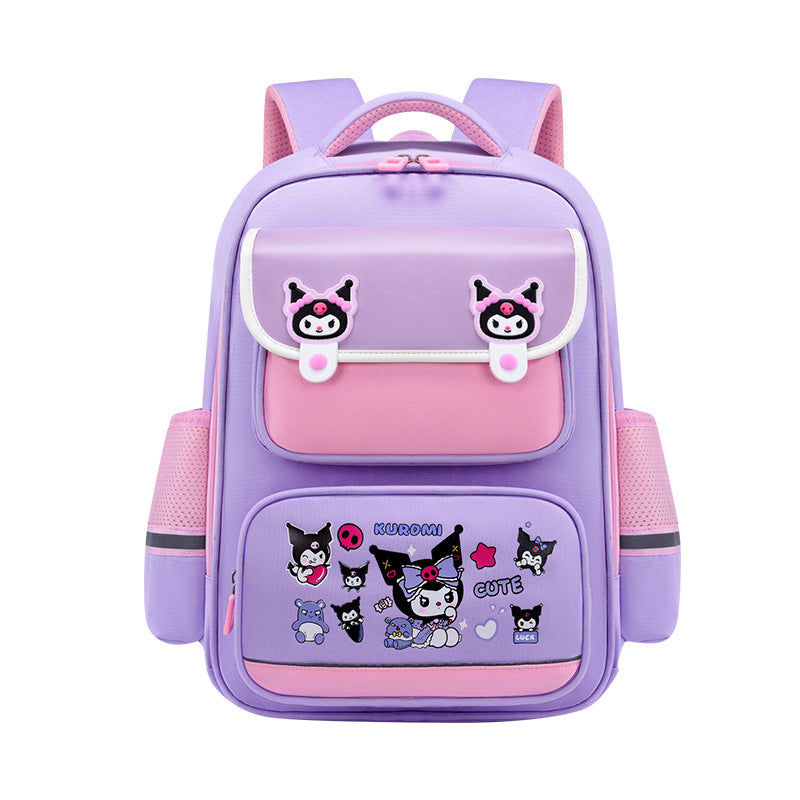 New Elementary School Girls Children's School Bag Cute Girls Backpack Large Capacity Burden Reduction Junior High School Students Japanese School Bag