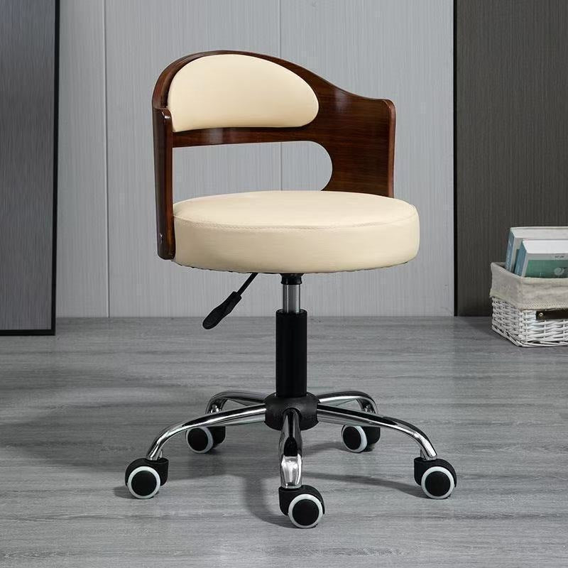 Accessible luxuryclassy bar chair, study chair, office chair, computer chair, rotatable pulley, universal wheel, adjustable chair, no