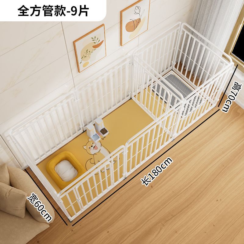 Pet fence anti-cat door gate cat fence isolation gate dog fence fence pet blocking gate protective fence cage