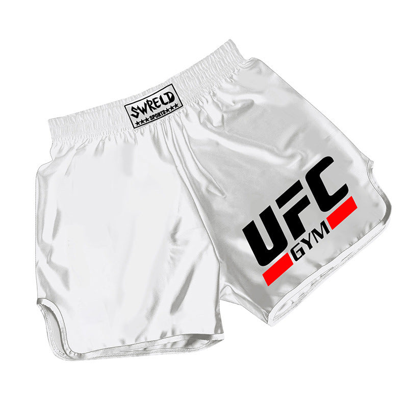 MMA Boxing Training Anti-Wear Fighting Pants UFC Mixed Fighting Muay Thai Shorts Running Fitness Cycling Fighting