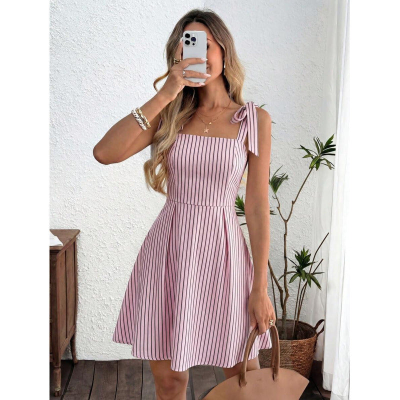 Amazon fashion sling short sling dress women's  summer new arrival vacation casual skirt