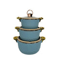 cross-border 3pcs insulated lunch box 2.5l-4.5l-6.5l hot selling african food warmer cont