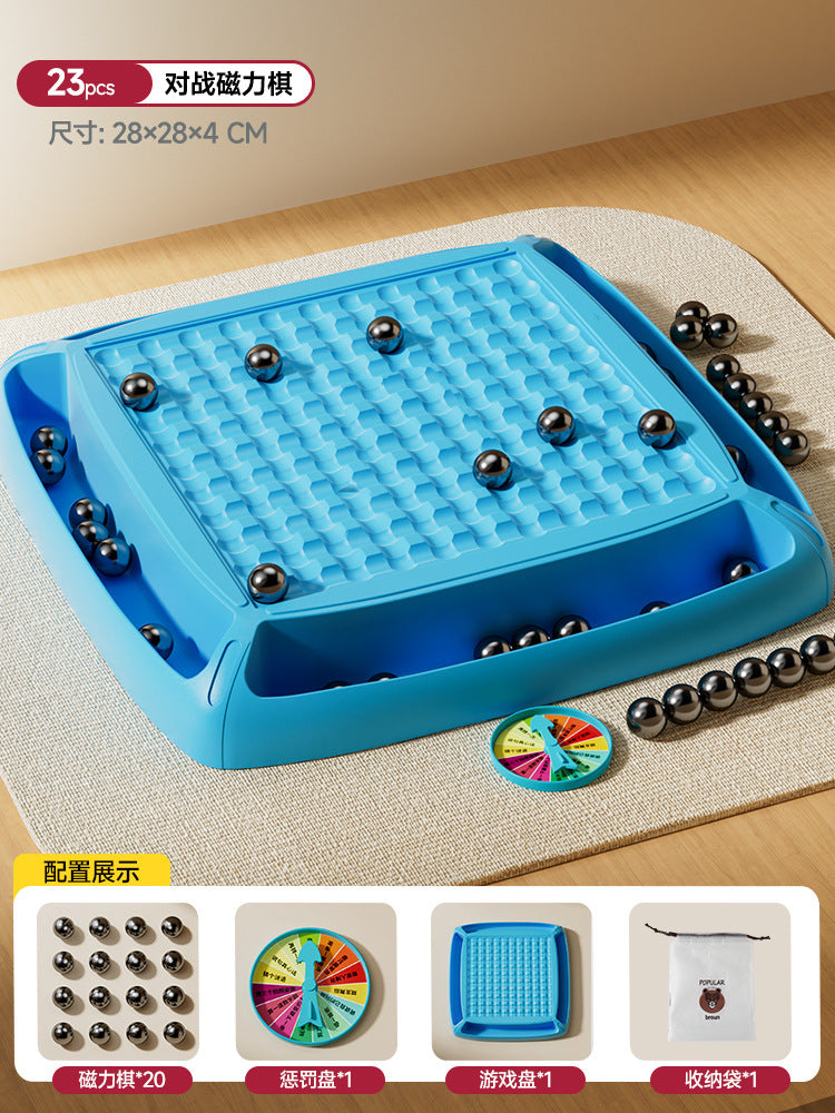 Magnetic battle chess: a fun and educational tabletop game for kids - develop focus, strengthen family bonds, and boost cognitive skills!