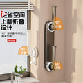 Suction cup kitchen rag rack, sink window sill, multi-pole rotatable drain rack, storage rack, wall-mounted towel rack