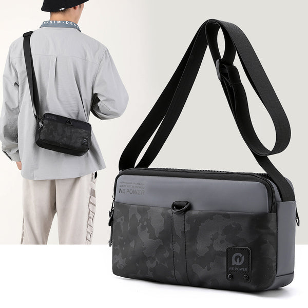 WEPOWER New Oxford Cloth Men's Bag Casual Shoulder Crossbody Bag Casual Sports Backpack Outdoor Small Bag Cross-border
