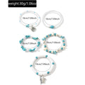 Handmade turquoise beaded bracelet wholesale - cross-border women's summer beach vacation style turtle shell pendant bracelet