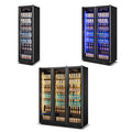 Custom-built smart air-cooled wine cooler - minimalist stainless steel wine cabinet for restaurants and bars, maintaining consistent temperature and humidity
