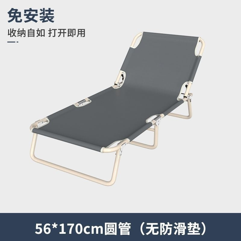Single bed multifunctional recliner companion bed lunch break folding bed rental office camp bed lunch break bed folding bed