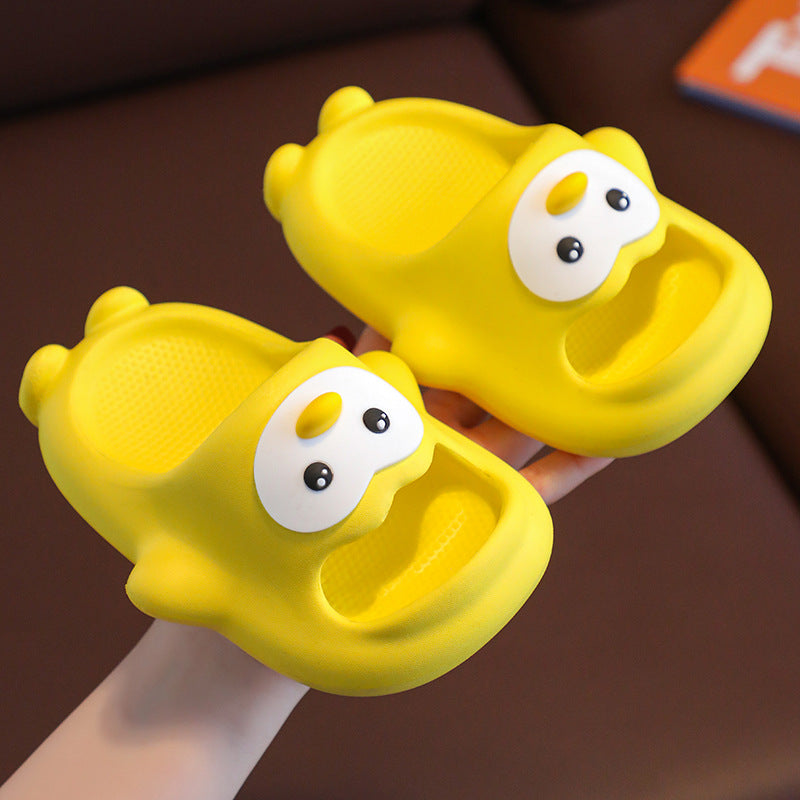 New summer baby slippers cartoon home indoor/outdoor wear non-slip bath bathroom slippers wholesale price for boys and girls