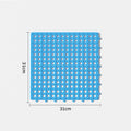 Bathroom non-slip mat for home bathroom toilet patchwork floor mat foot mat bath shower room waterproof mat
