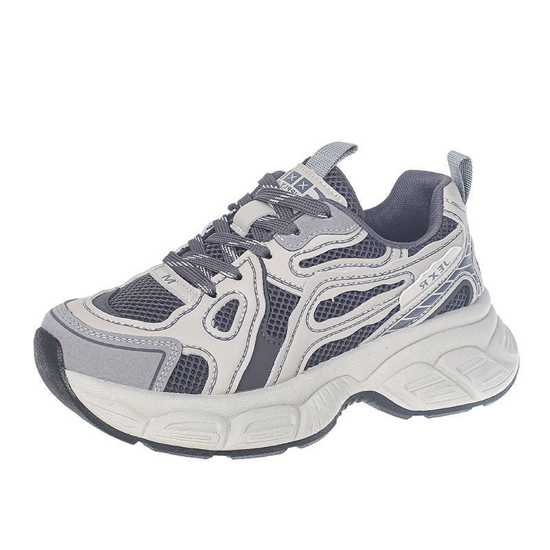 Thick solepetiteseasiest for match dad shoes 2026new arrivalspring & fall stylebest selling soft bottom non-tiring feet sports women's shoes