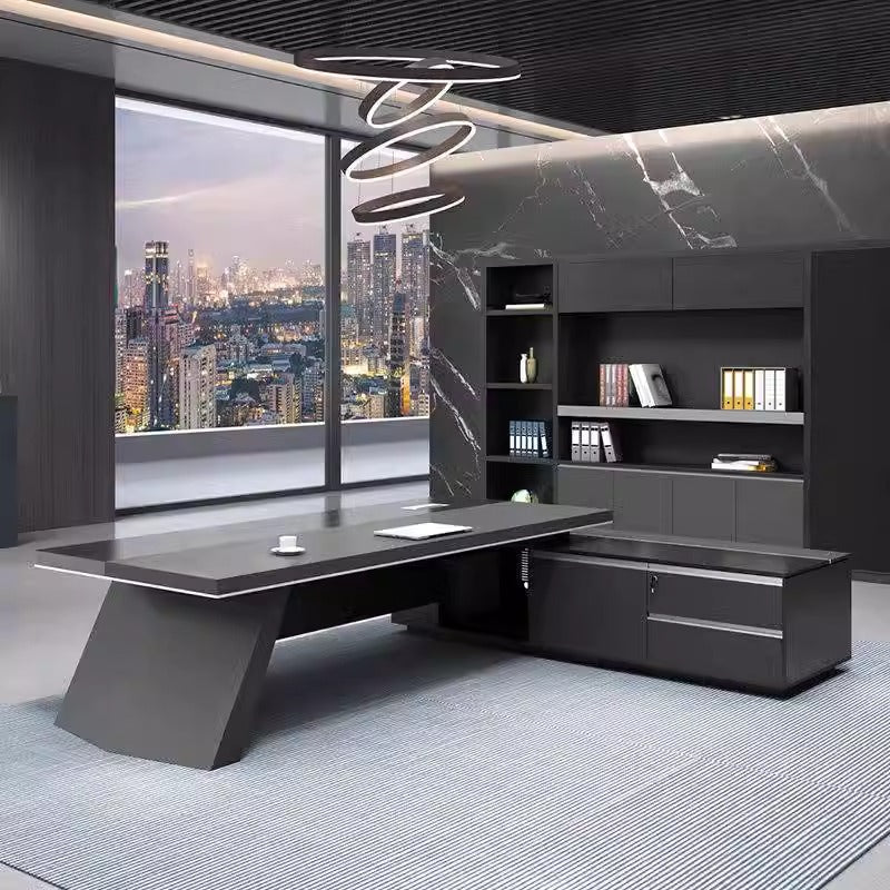 Boss desk office desk casual modern manager desk supervisor desk executive desk