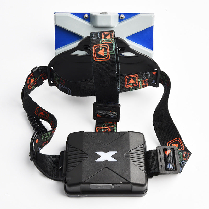 COB work headlight LED portable rechargeable outdoor searchlight, head-mounted flashlight strong light headlight wholesale