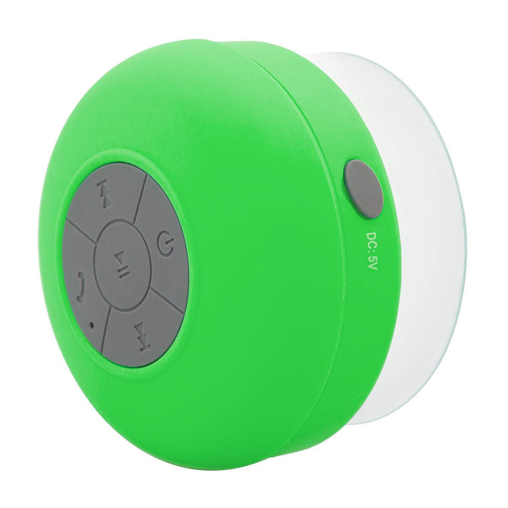 Hot-selling, in-stock wholesale waterproof bluetooth speaker with large suction cup for bathroom use. mini speaker, portable for outdoor use, ideal for export gifts