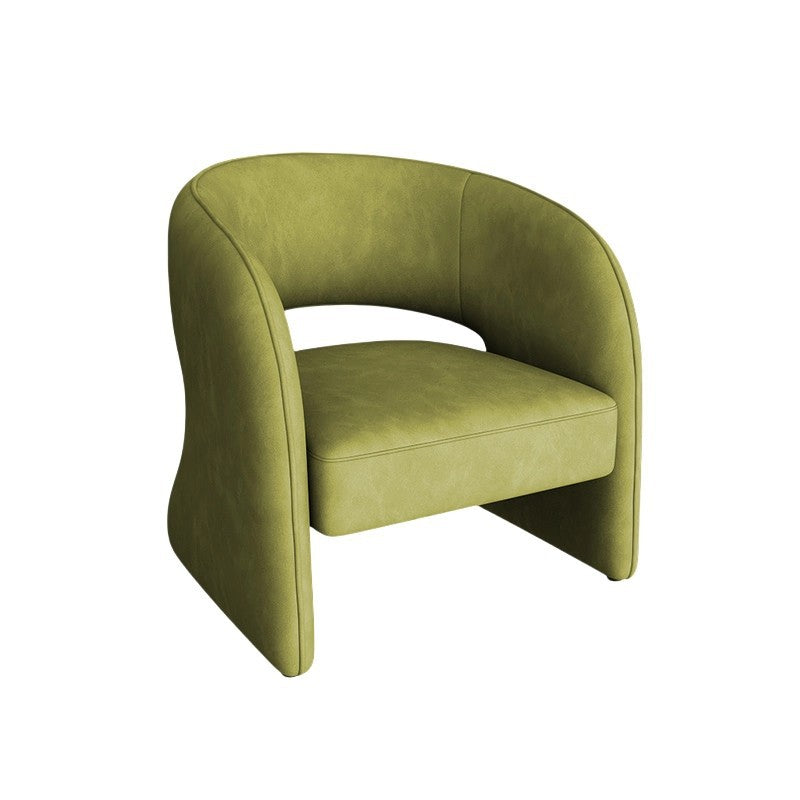 Nordic single sofa chair balcony living room home lazy casual sofa hotel b&b light luxury reception negotiation chair
