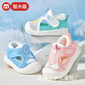 Baby sandals for girls, summer first walker shoes, 0-1-2 years old infant anti-slip soft sole mesh shoes for babies and toddlers, boys' shoes