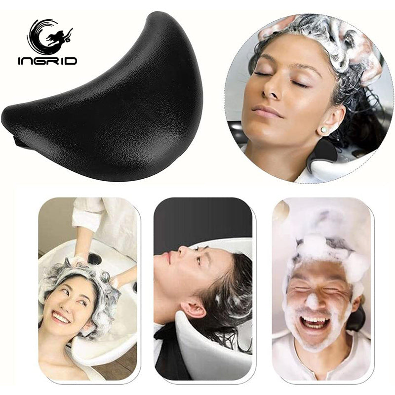 Cross-border  shampoo bed neck pad barber shop hair salon flush bed U-shaped silicone pillow rest accessories wholesale