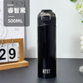 New arrival: stylish 304 stainless steel insulated tumbler - minimalist, portable, perfect for students, men & women. pop-up lid design. wholesale options available for promotional gifts
